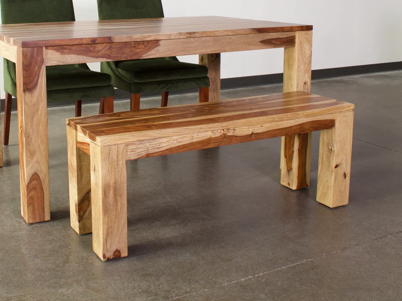 Banc Avadi en bois de rose