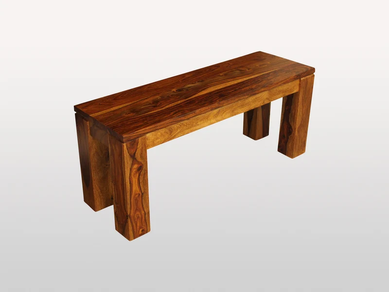 Banc Avadi en bois de rose