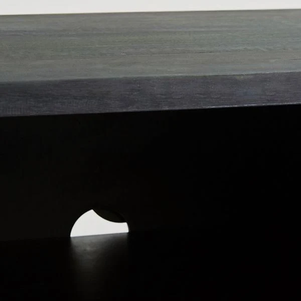 Handcarved Samuel Cabinet Black