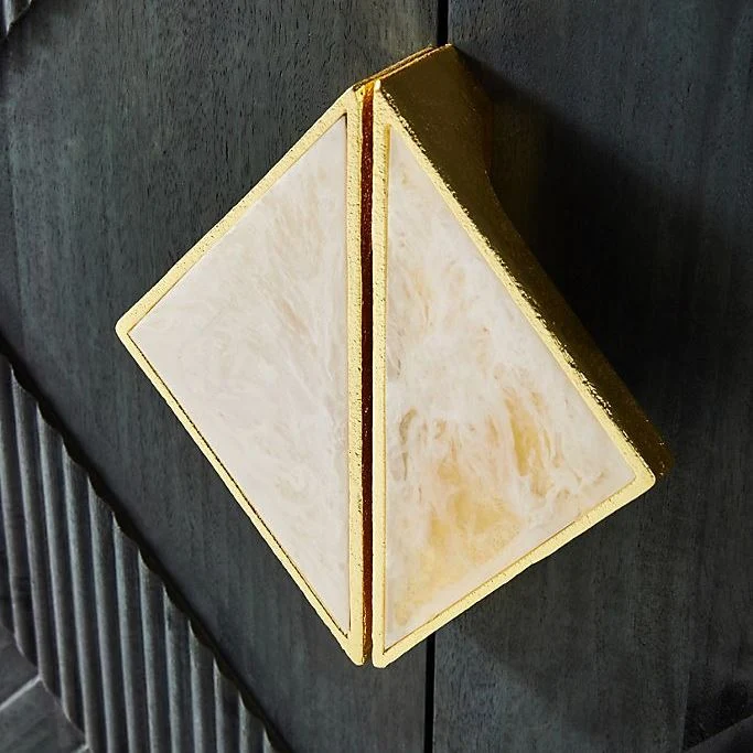 Handcarved Samuel Cabinet Black
