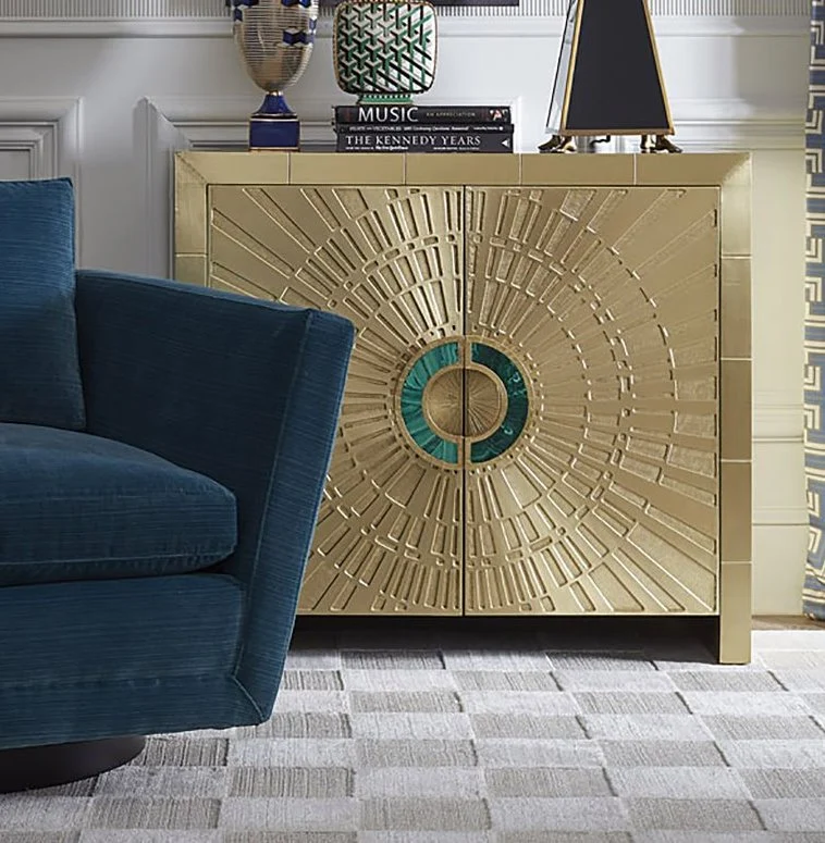 Talitha Brass Cabinet