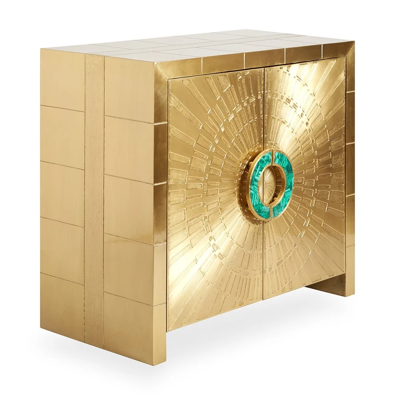 Talitha Brass Cabinet