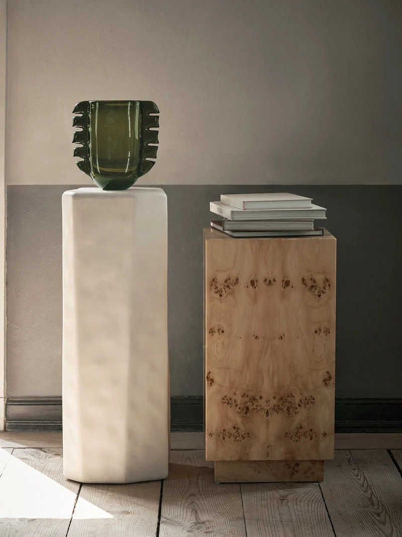 Burl Side Table