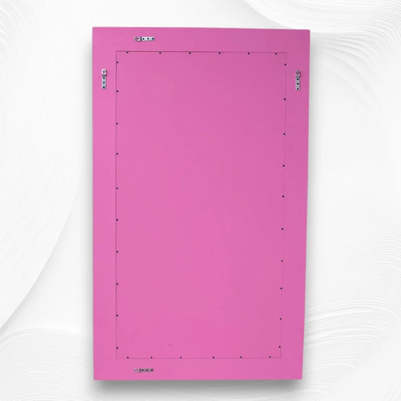 Pink Mother Of Pearl Inlay Mirror Floral
