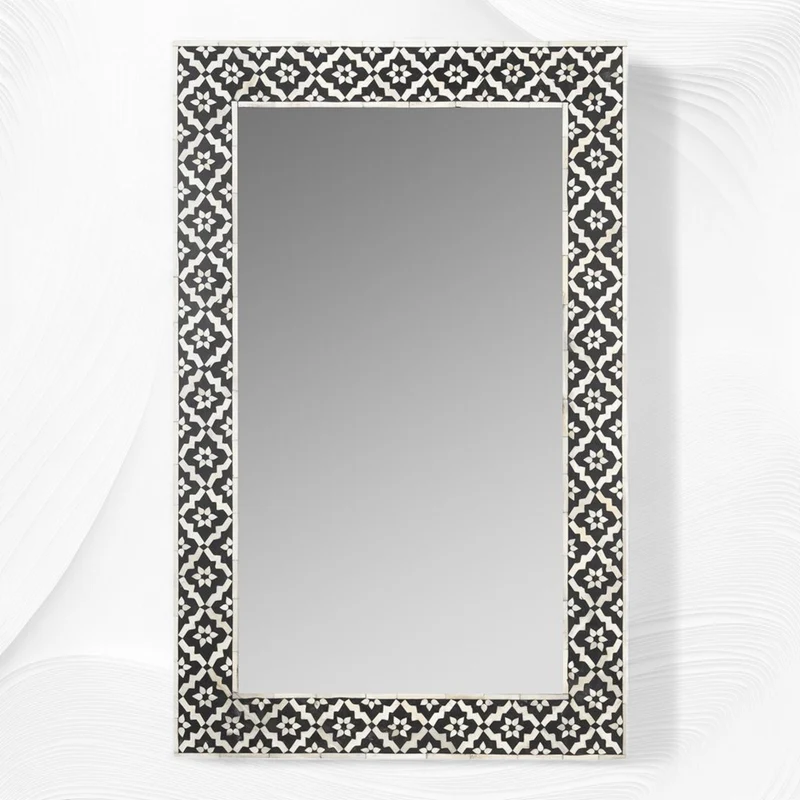 Arctic Bone Inlay Mirror Black