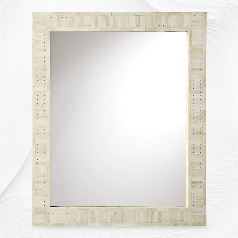 Full Bone Inlay Wall Mirror