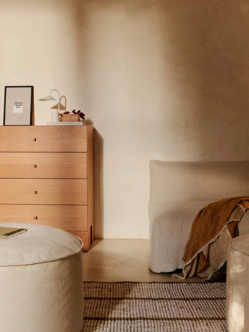 Aun Cotton Pouf - Ø40