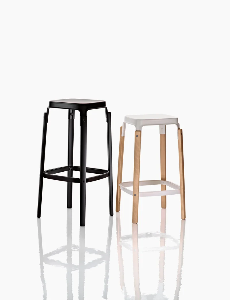 Steelwood Stool