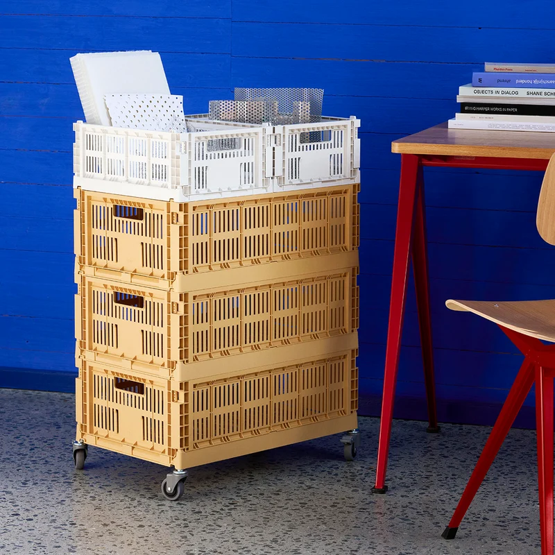 HAY Colour Crate Lid Metal
