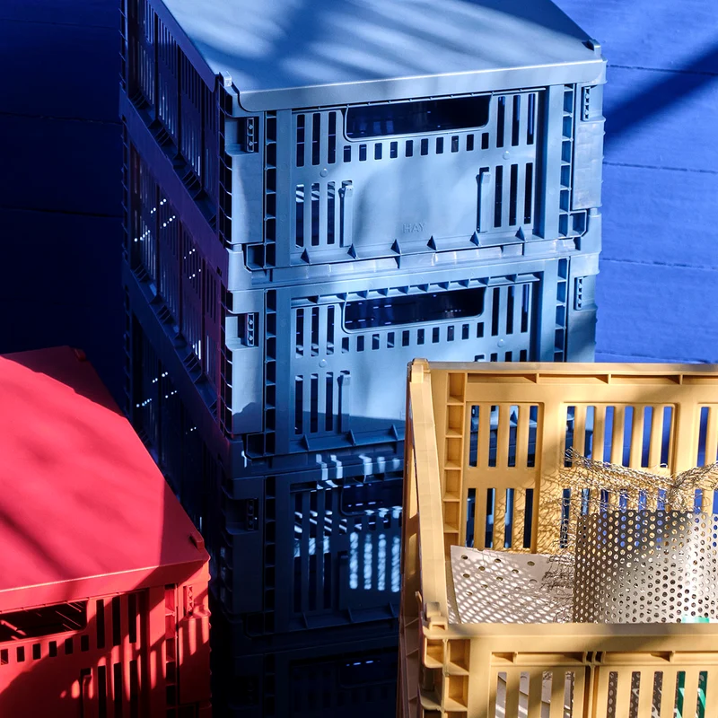 HAY Colour Crate Lid Metal