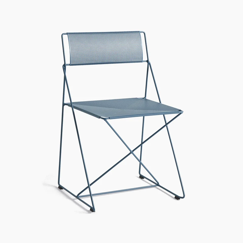 X Line Chair — Powder blue Steel 2.0