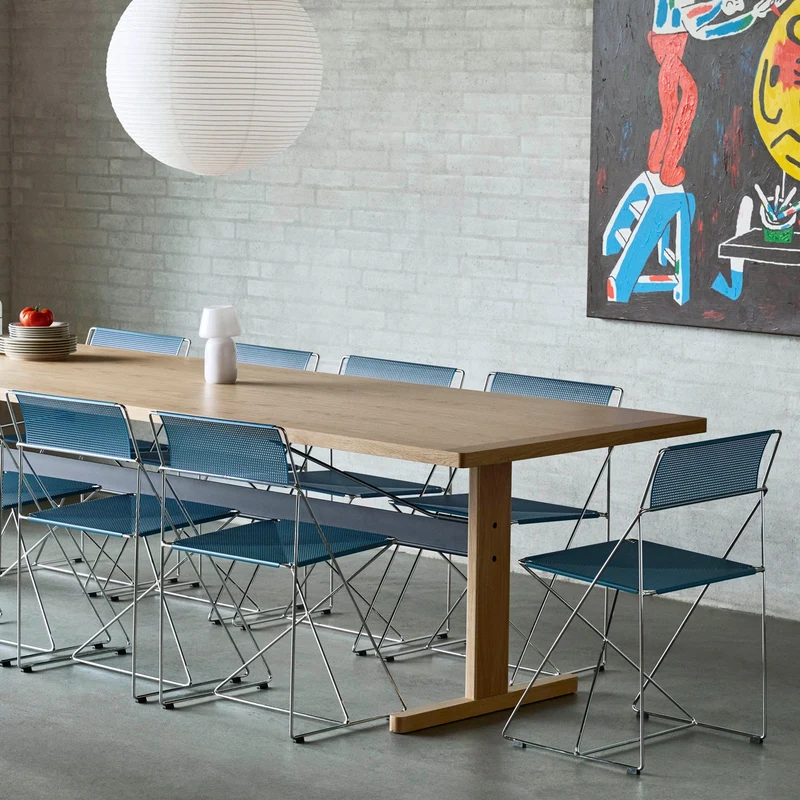 X Line Chair — Pale linden Steel 2.0