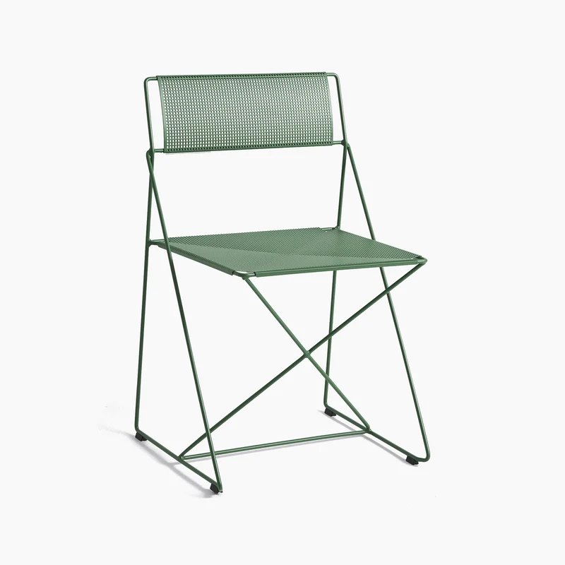 X Line Chair — Leek green Steel 2.0