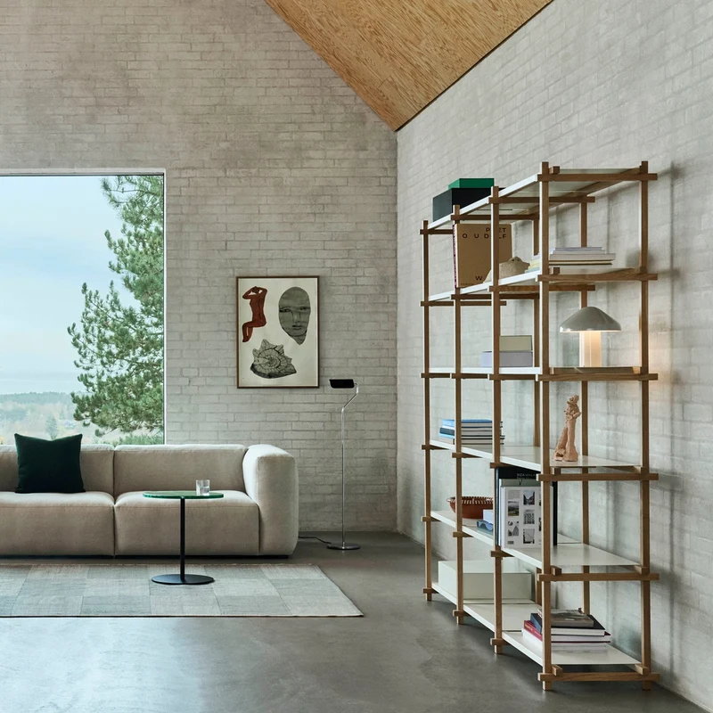Woody Shelving — Smokey grey Beech 2.0
