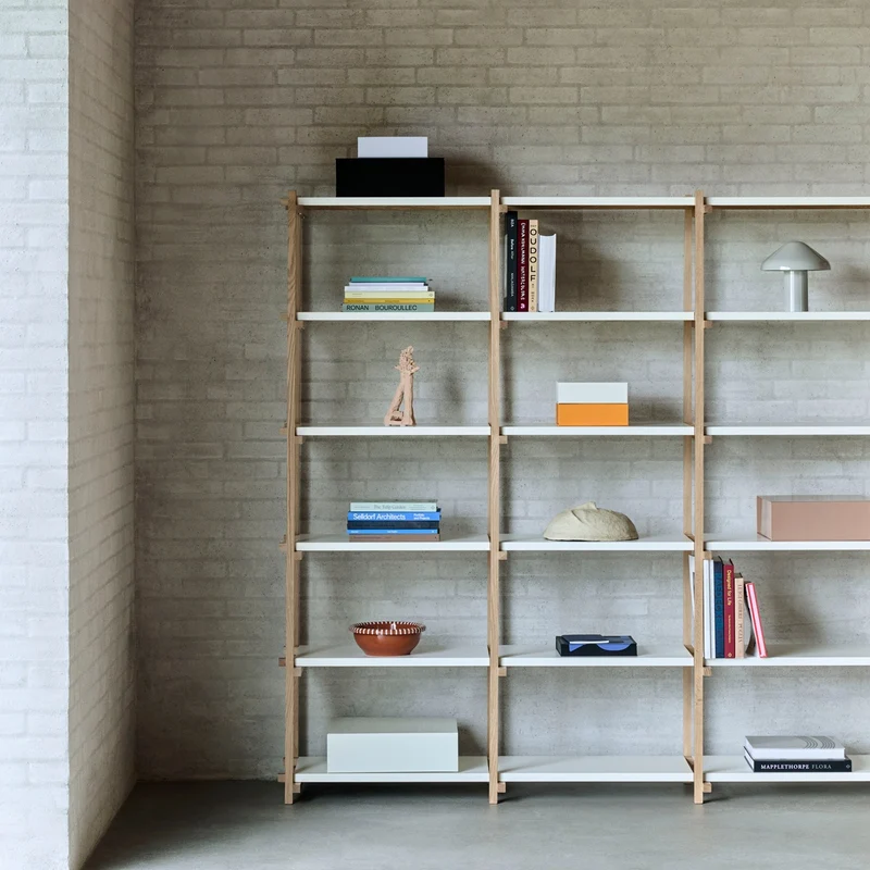 Woody Shelving — Smokey grey Beech 2.0