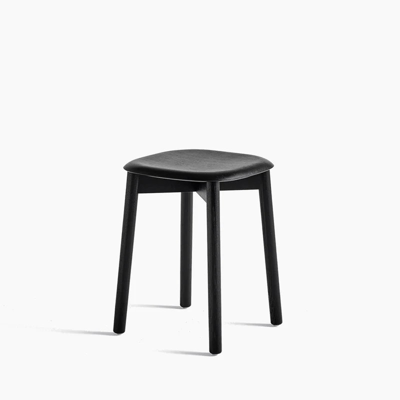Soft Edge Chair Soft Edge 72 — Soft Edge72 Black Lacquered oak 4-Leg