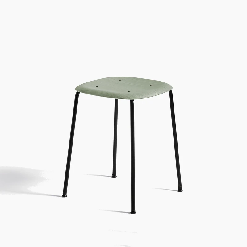 Soft Edge Chair Soft Edge 70 — Soft Edge70 Black Steel 4-Leg