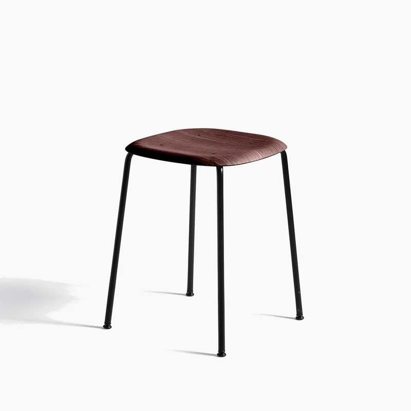 Soft Edge Chair Soft Edge 70 — Soft Edge70 Black Steel 4-Leg
