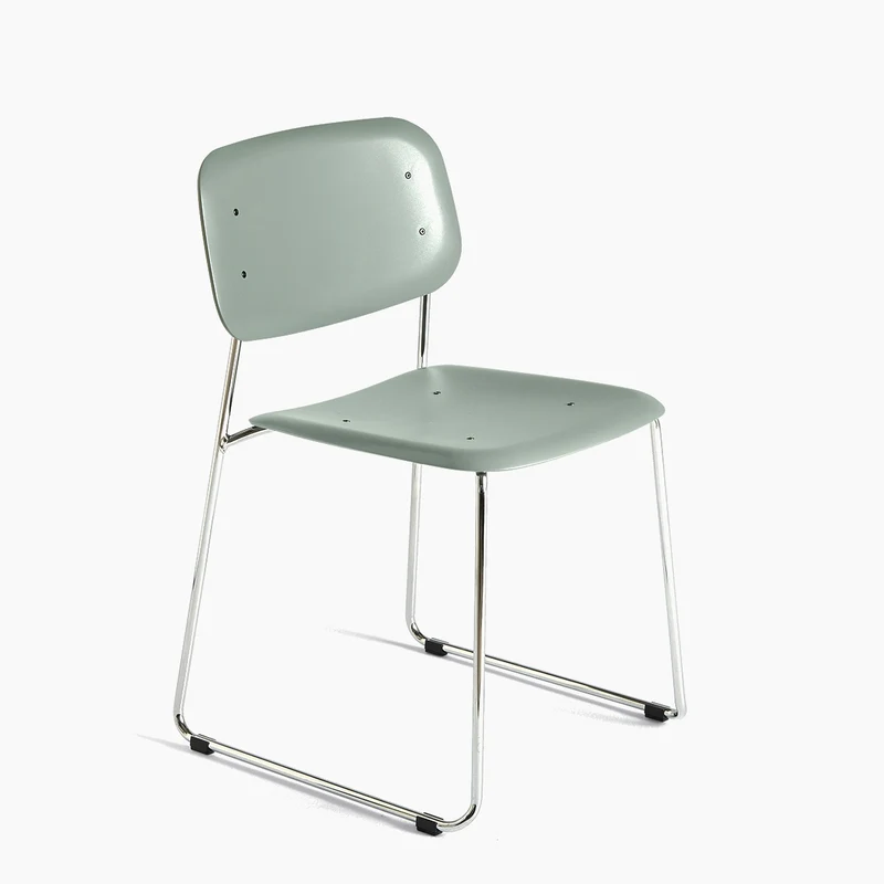 Soft Edge Chair Soft Edge 55 — Soft Edge55 Chrome Sled