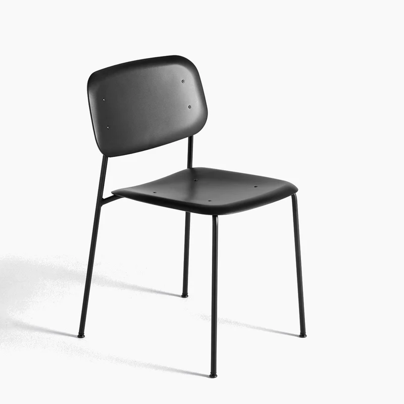 Soft Edge Chair Soft Edge 45 — Soft Edge45 Fall red Steel 4-Leg