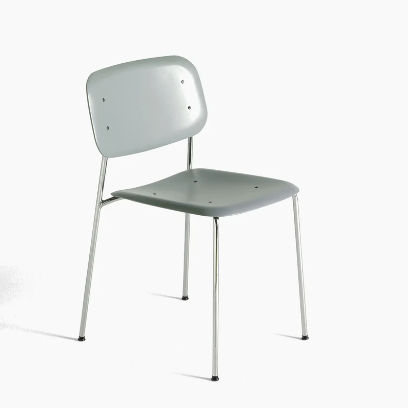 Soft Edge Chair Soft Edge 45 — Soft Edge45 Chrome 4-Leg