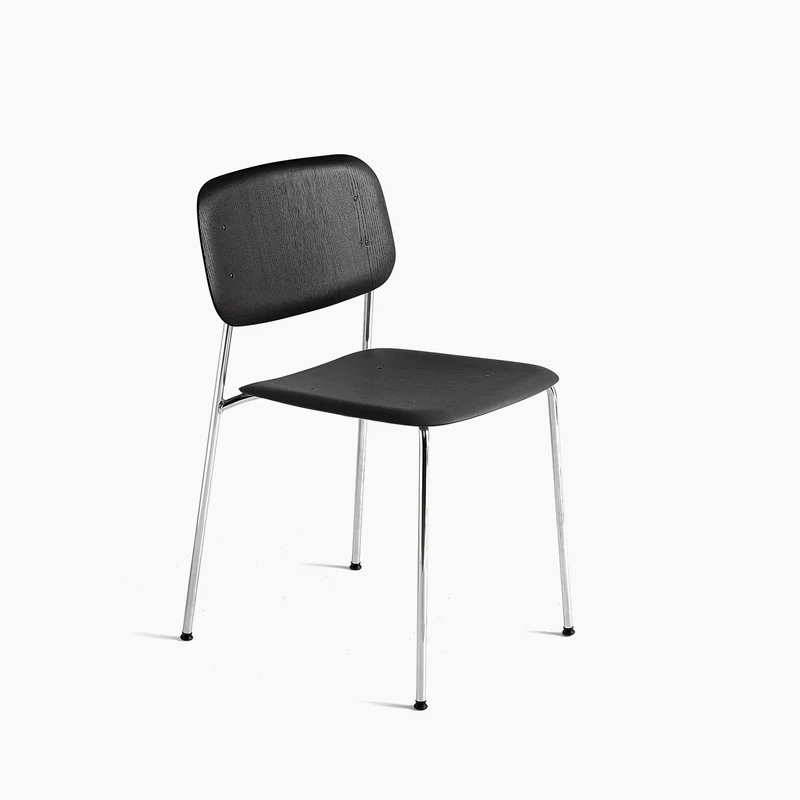 Soft Edge Chair Soft Edge 40 — Soft Edge40 Chrome 4-Leg