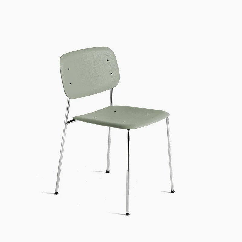 Soft Edge Chair Soft Edge 40 — Soft Edge40 Chrome 4-Leg