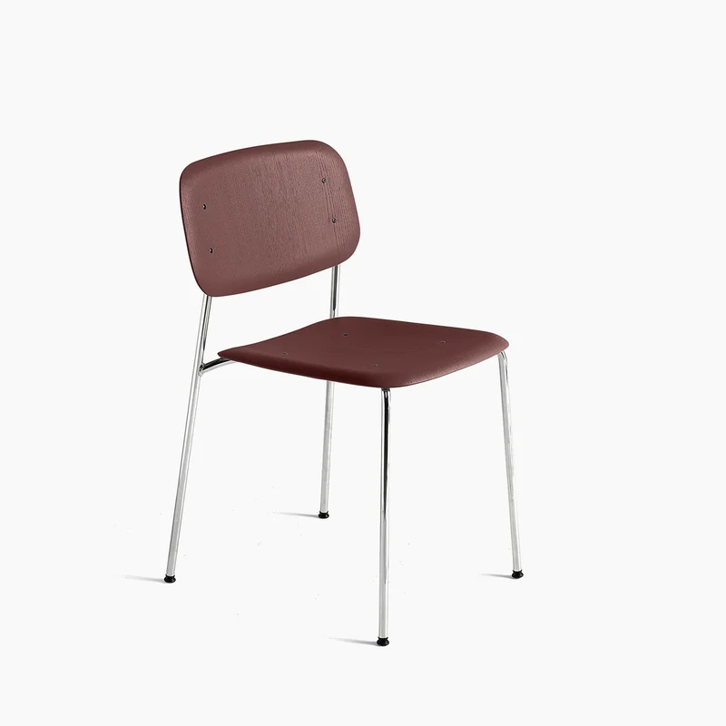 Soft Edge Chair Soft Edge 40 — Soft Edge40 Chrome 4-Leg