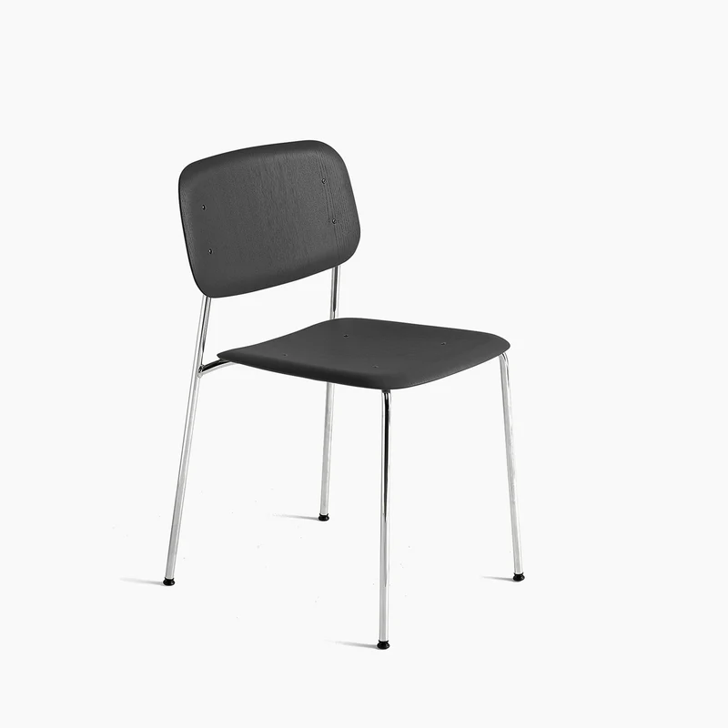 Soft Edge Chair Soft Edge 40 — Soft Edge40 Chrome 4-Leg