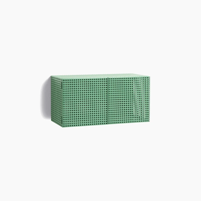 Perforated Cabinet Wall
