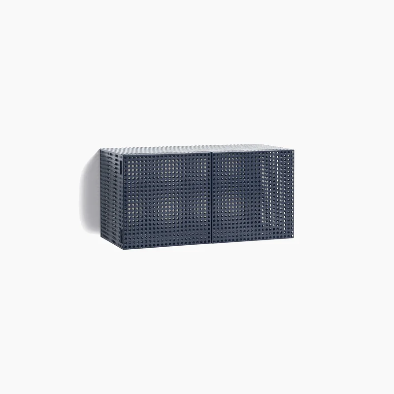Perforated Cabinet Wall
