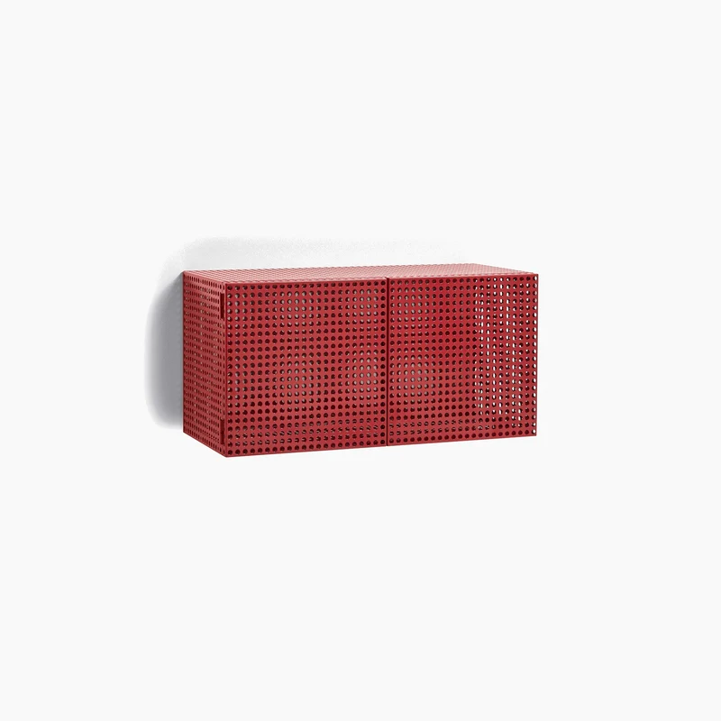 Perforated Cabinet Wall