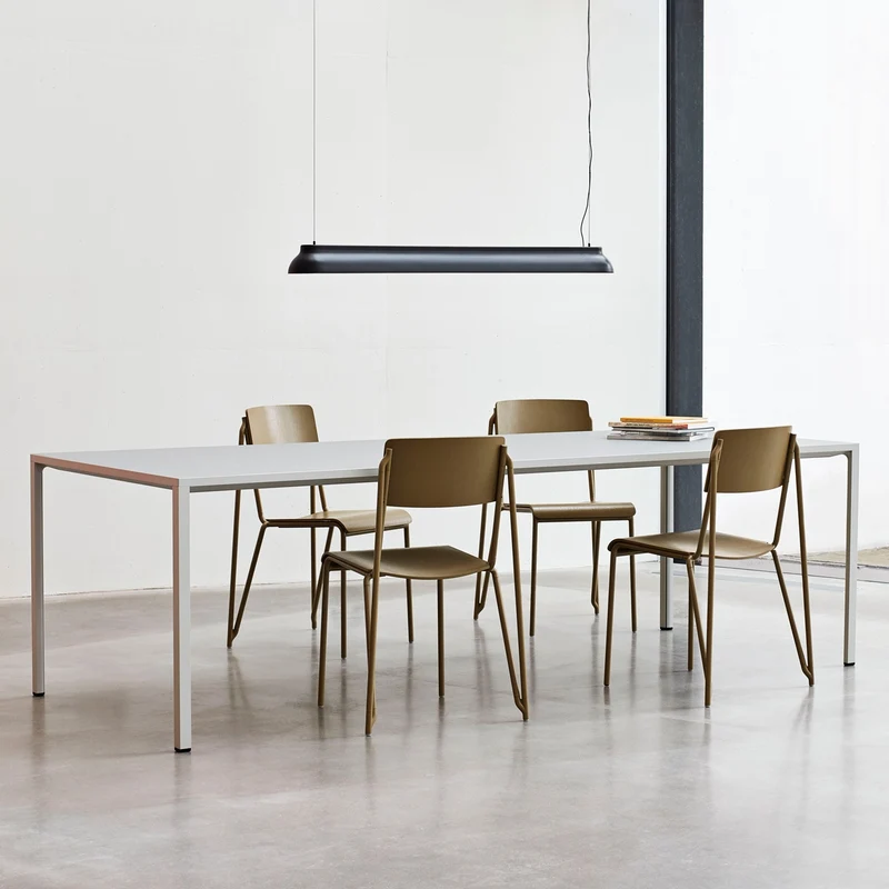 New Order — Table Charcoal 4 leg frame