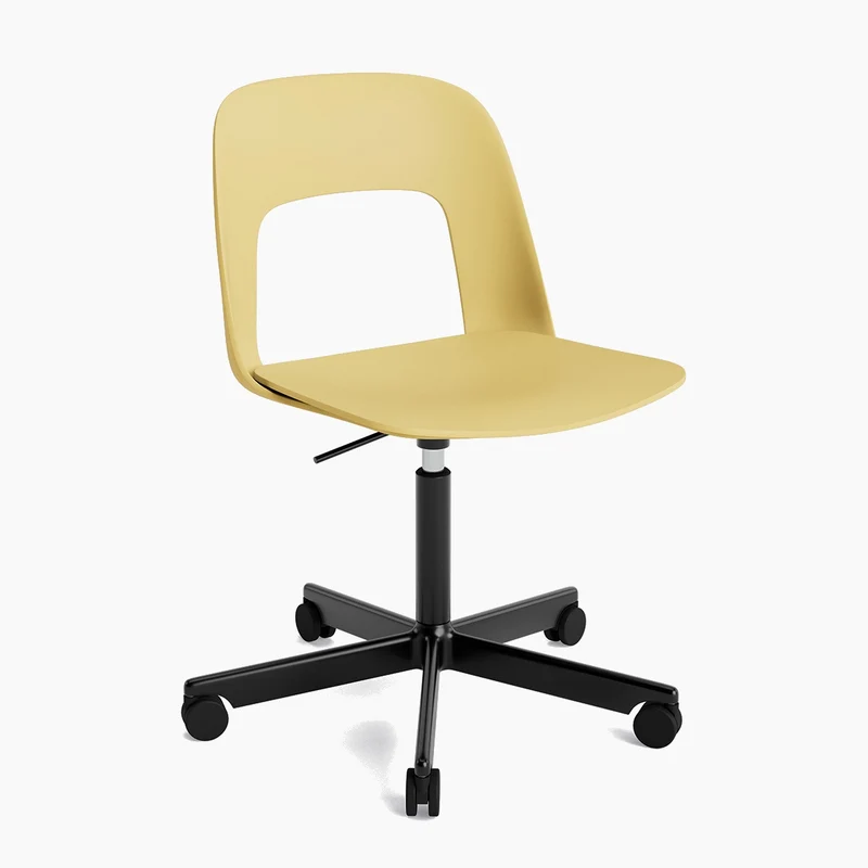 Layout Chair 141 — Black Aluminium Gas Lift