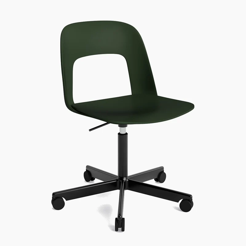 Layout Chair 141 — Black Aluminium Gas Lift