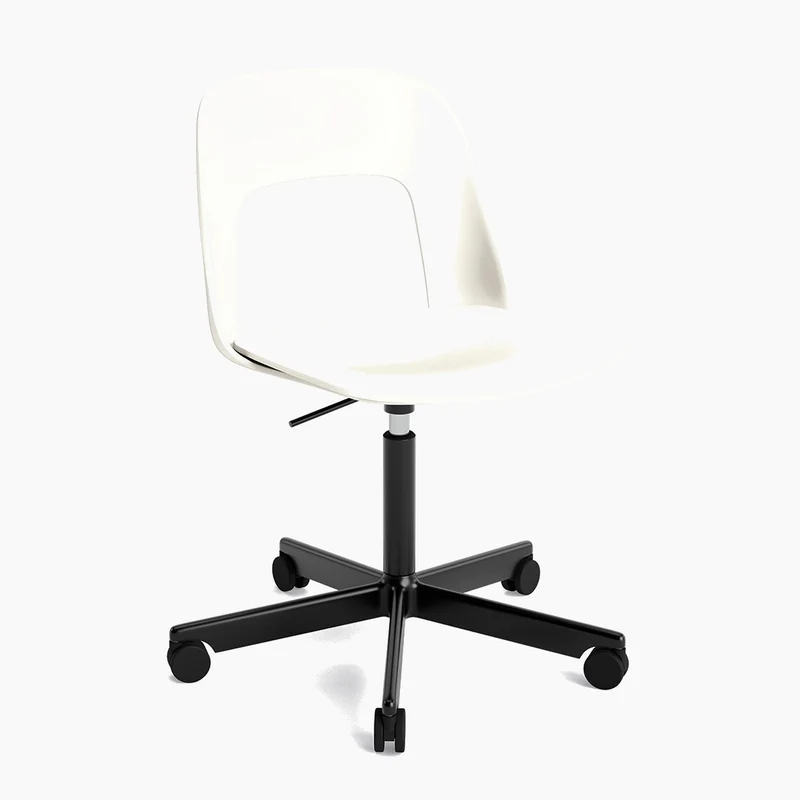Layout Chair 141 — Black Aluminium Gas Lift