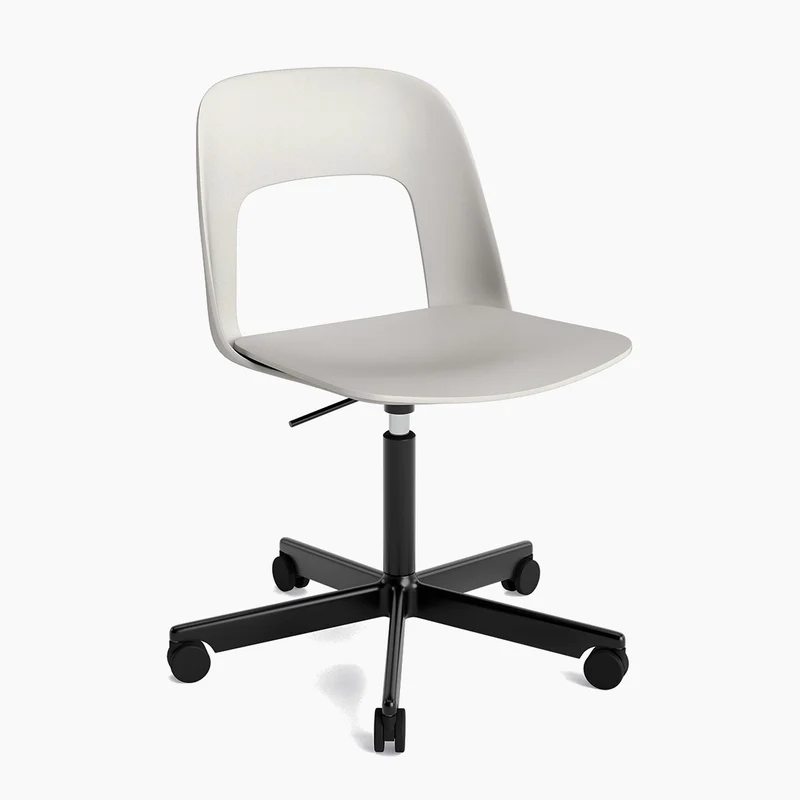Layout Chair 141 — Black Aluminium Gas Lift