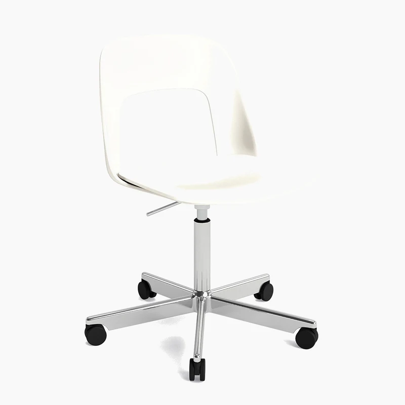 Layout Chair 141 — Black Aluminium Gas Lift