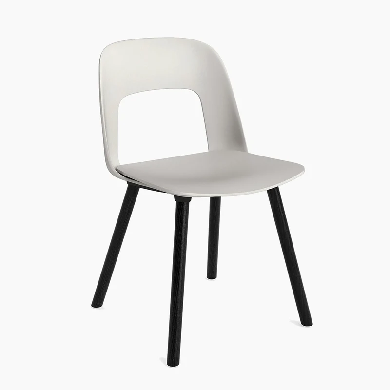 Layout Chair 121 — Black Lacquered oak 4-Leg