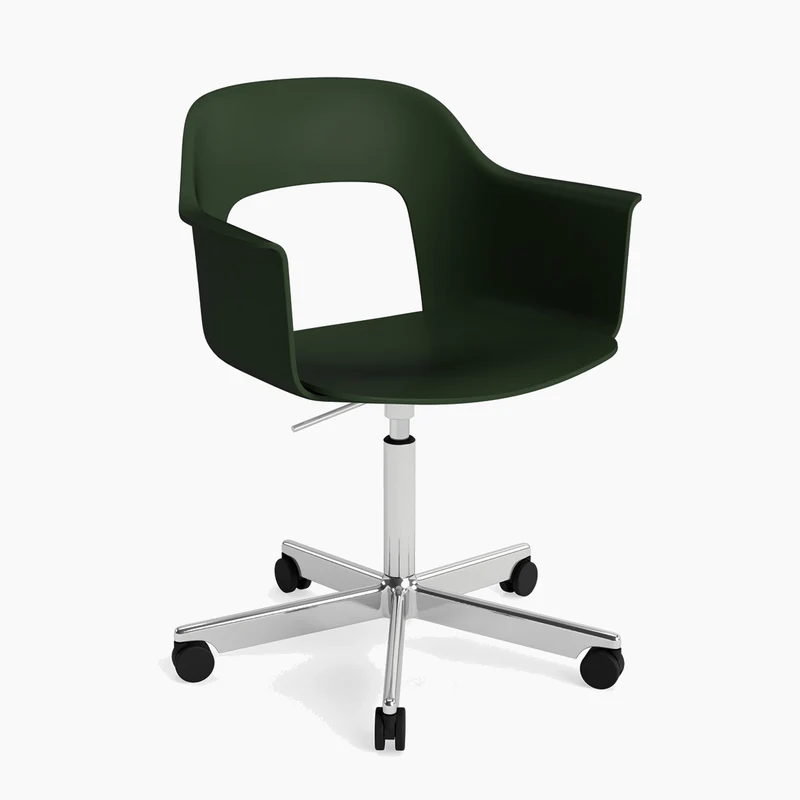 Layout Armchair 241 — Polished aluminium Gas Lift