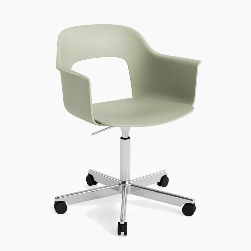 Layout Armchair 241 — Polished aluminium Gas Lift