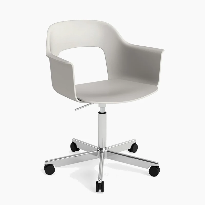 Layout Armchair 241 — Polished aluminium Gas Lift