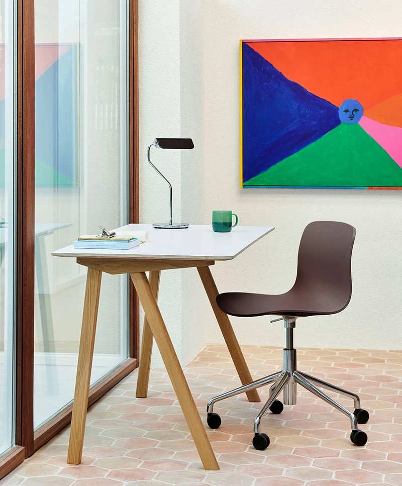 About A Chair AAC 50 — Polished aluminium Gas Lift