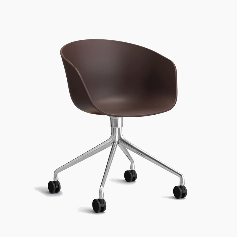 About A Chair AAC 24 — Polished aluminium Swivel Wheel