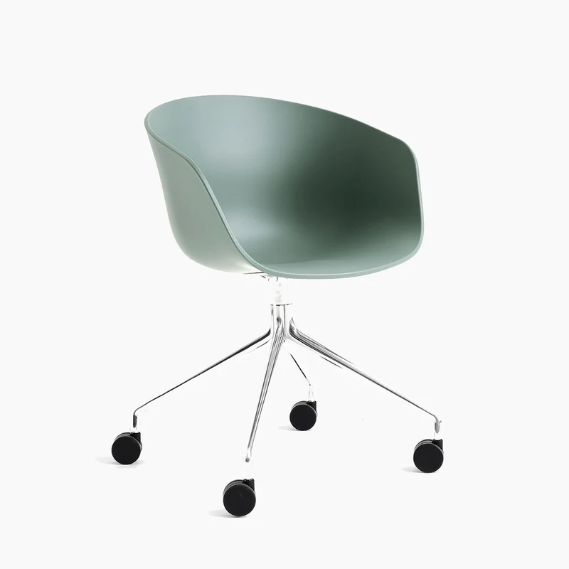 About A Chair AAC 24 — Polished aluminium Swivel Wheel