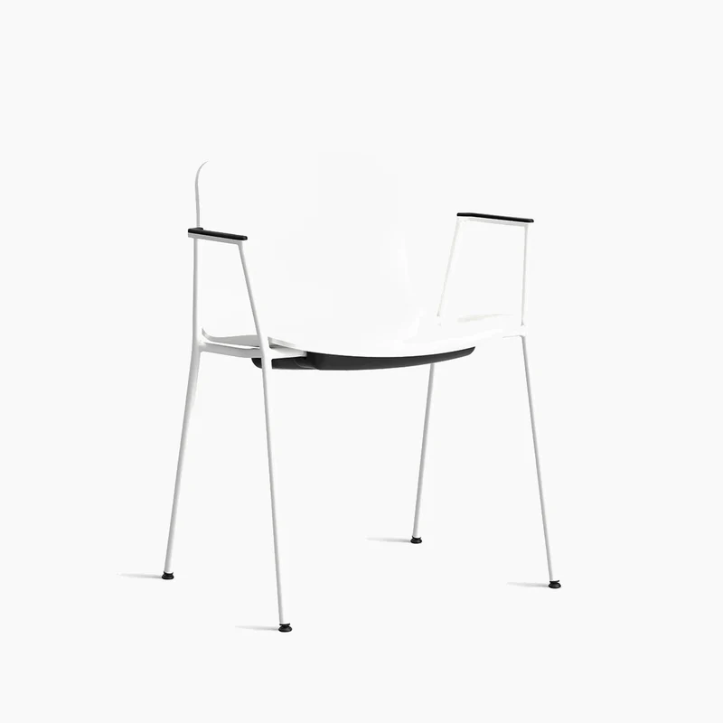About A Chair AAC 18 — White Steel 4-Leg