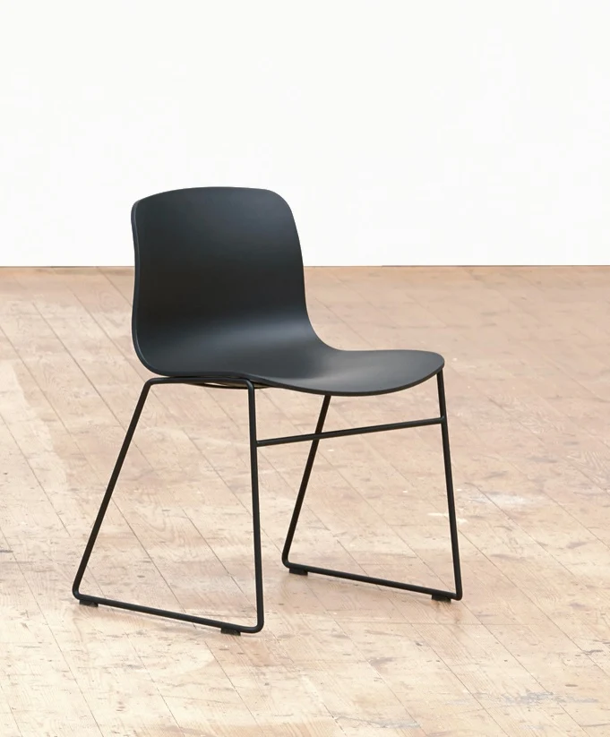 About A Chair AAC 08 — White Steel sled base