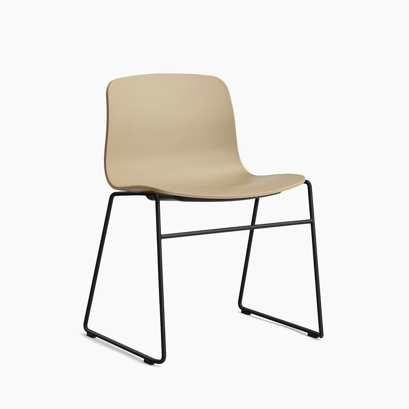 About A Chair AAC 08 — White Steel sled base