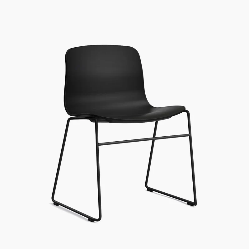 About A Chair AAC 08 — Black Steel sled base
