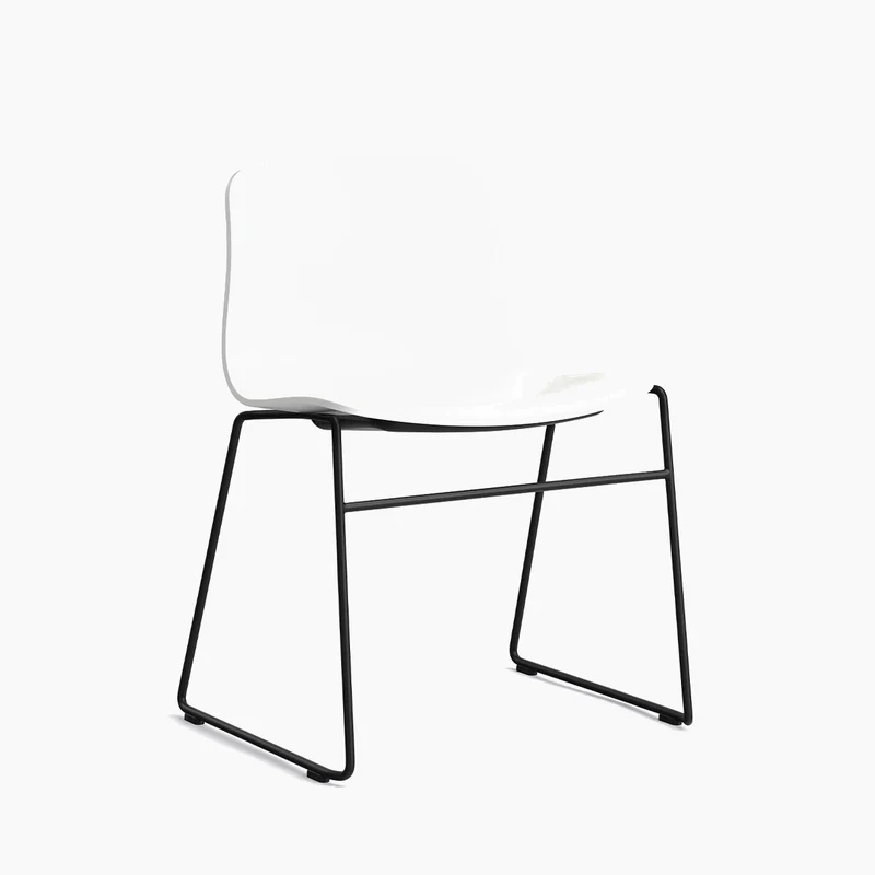 About A Chair AAC 08 — Black Steel sled base